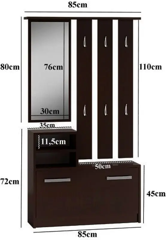 Antreu TopEshop Gar (Sonoma Oak)