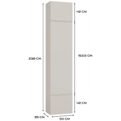 Прихожая TopEshop Haga IV 3SZ1W (Cashmere) Thumb