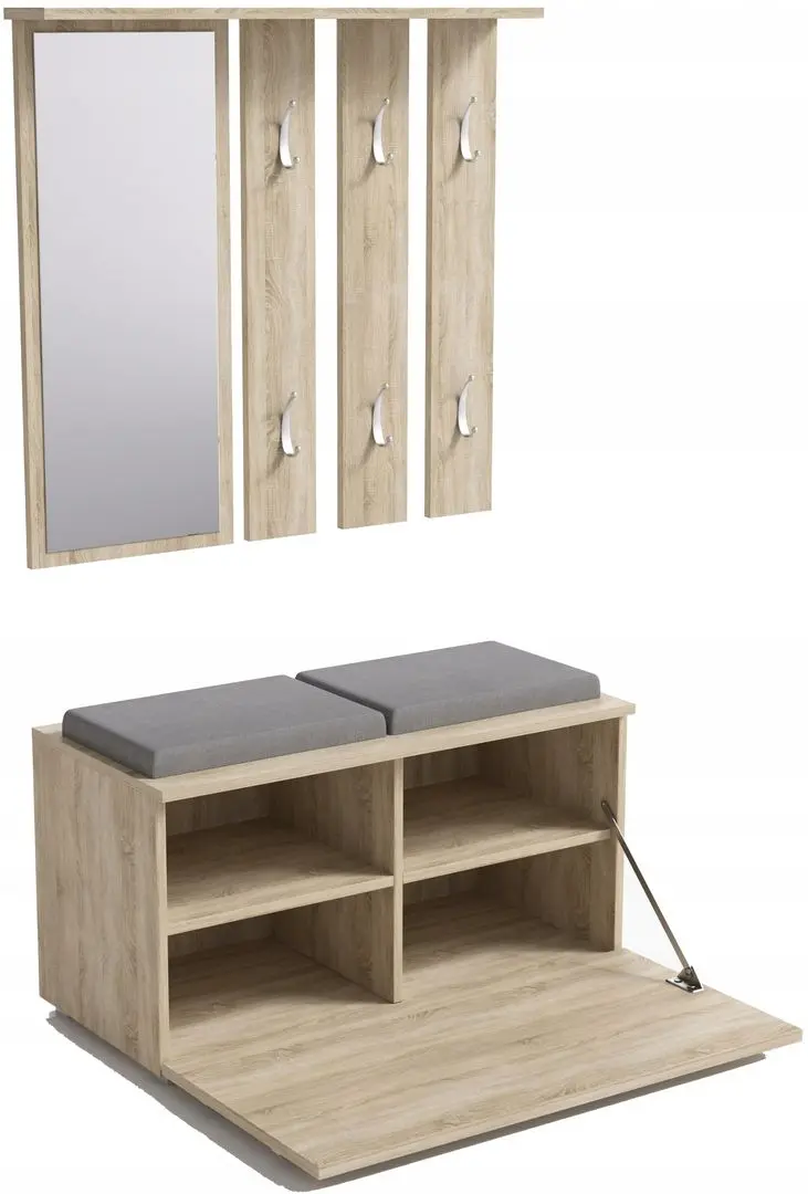 Прихожая TopEshop Opal II (Sonoma Oak)