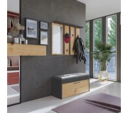 Antreu TopEshop Parma 100x180 (Anthracite/Artisan Oak)