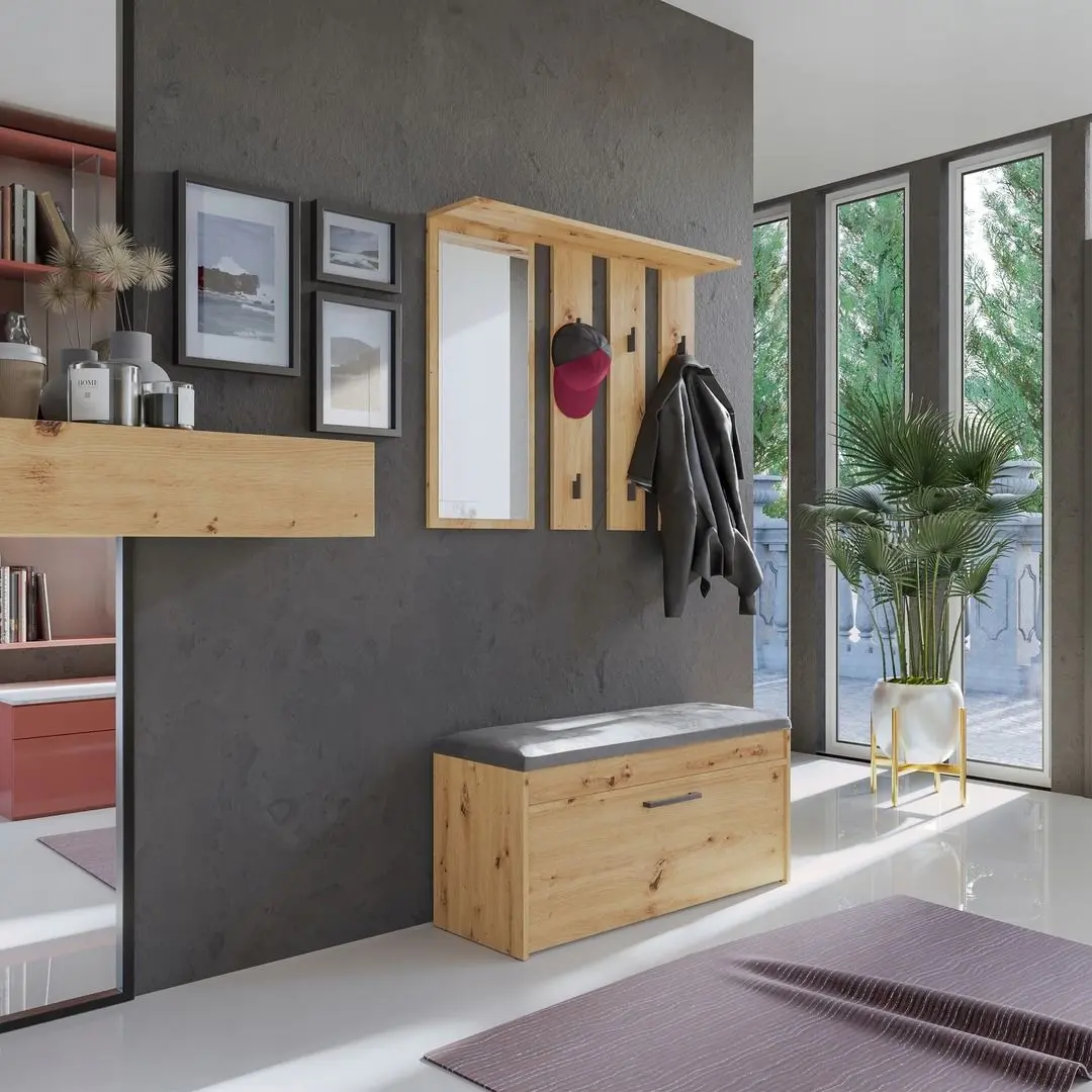 Прихожая TopEshop Parma 100x180 (Artisan Oak)