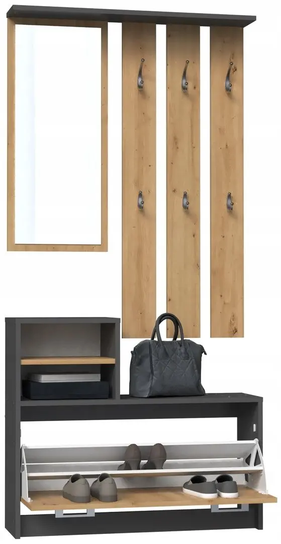 Antreu TopEshop Vera (Anthracite/Artisan Oak)