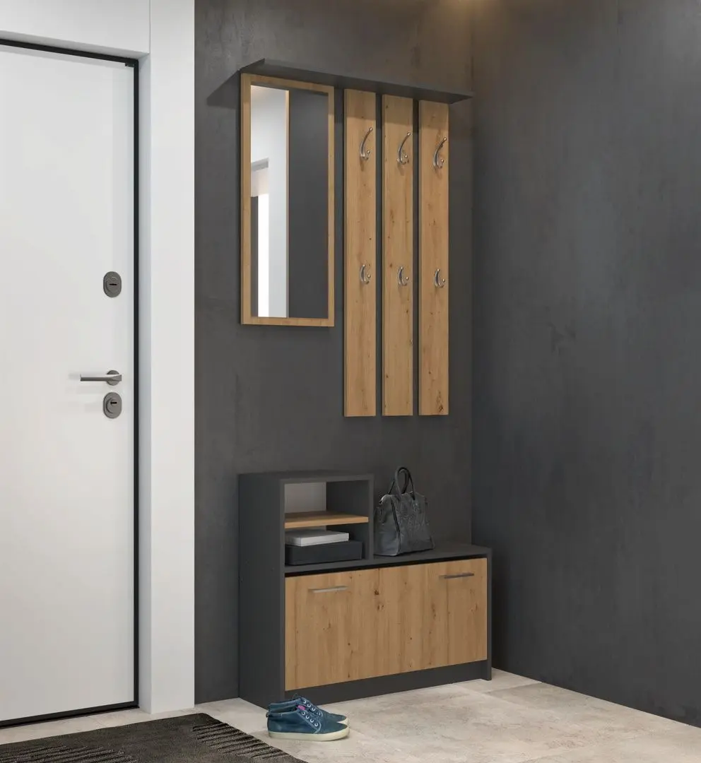 Antreu TopEshop Vera (Anthracite/Artisan Oak)