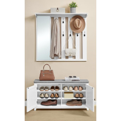 Прихожая Vasagle LSC010W01 (Cloud White) Thumb