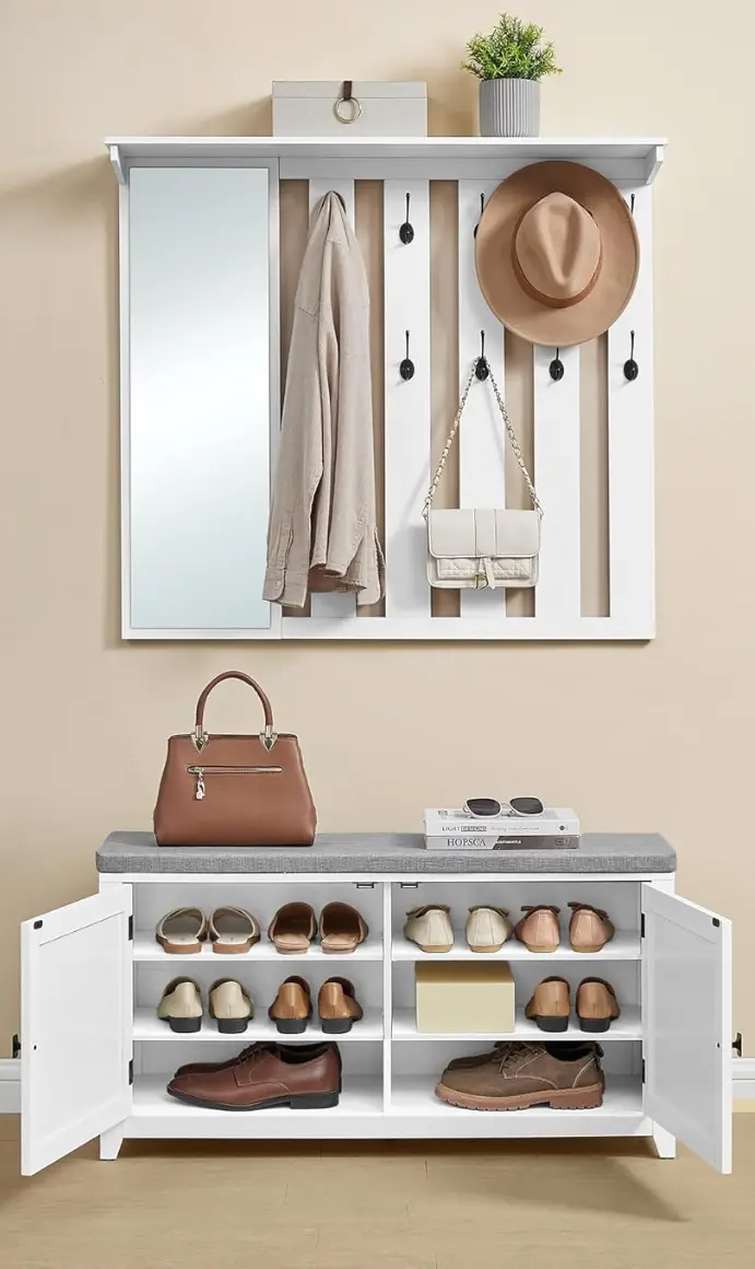 Прихожая Vasagle LSC010W01 (Cloud White) - 3