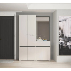 Прихожая Yasen Лондон Эксклюзив 3 SZF4D/LUS70/KOM2D1S (Кашемир/Антрацит)