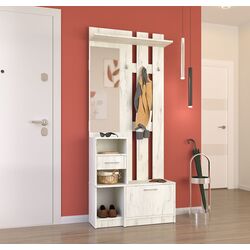 Прихожая Yasen Милана (Дуб Крафт Белый) Thumb