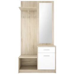 Прихожая Yasen Nepo PPK (Дуб Сонома/Нимфеа Альба)