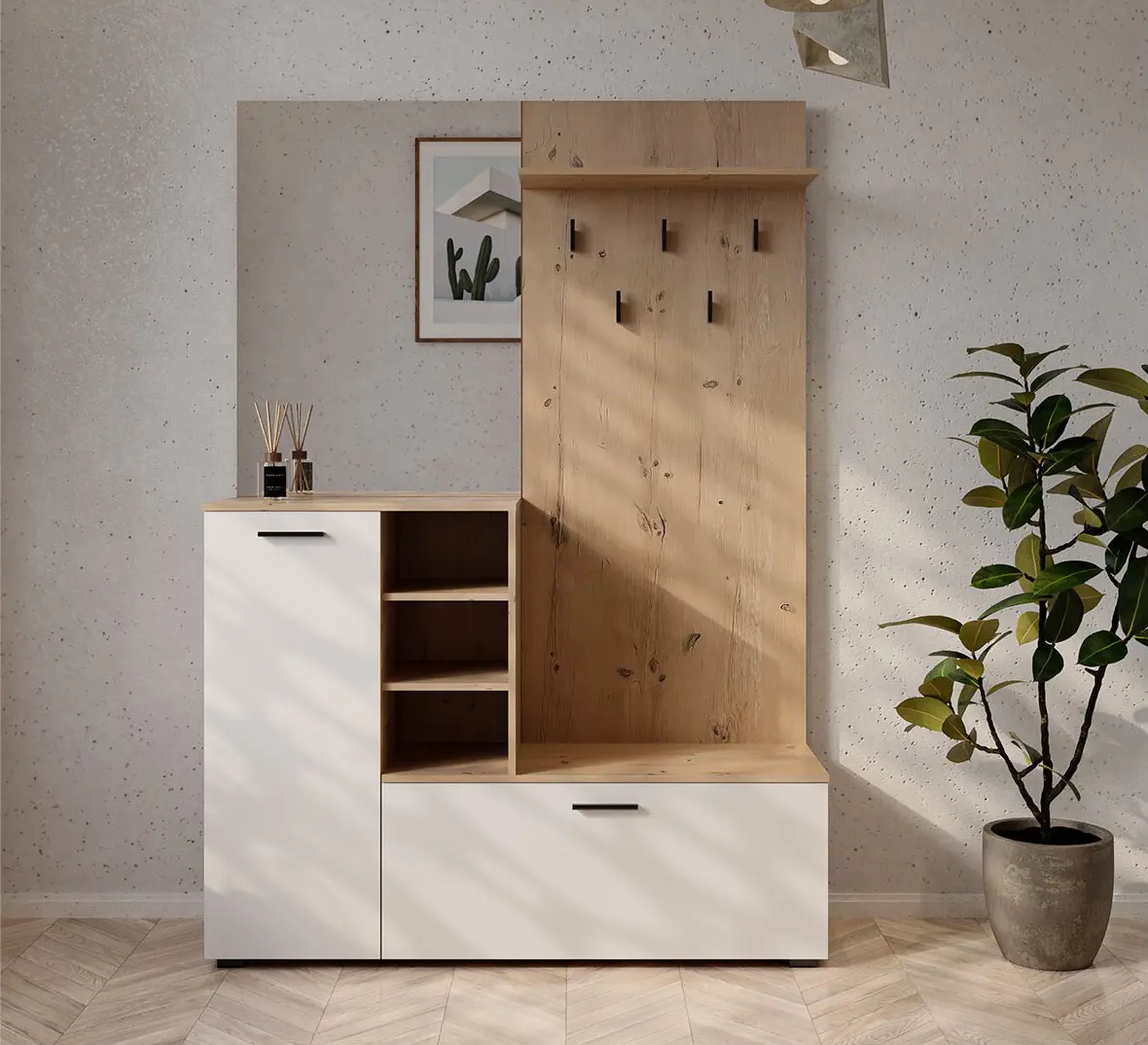 Antreu Yasen Vetlanda II (Antic Pine/Alpine White)