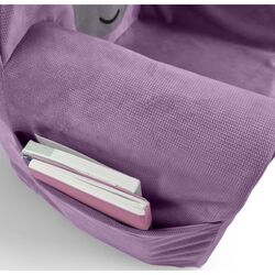 Детское кресло Albero Mio Animals & Love Velvet Hippo (Violet) Thumb