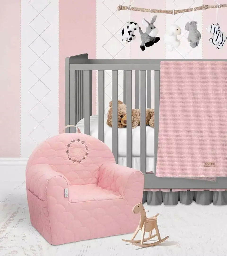 Детское кресло Albero Mio Nature&Love Rose N001 (Dirty Pink) - 3