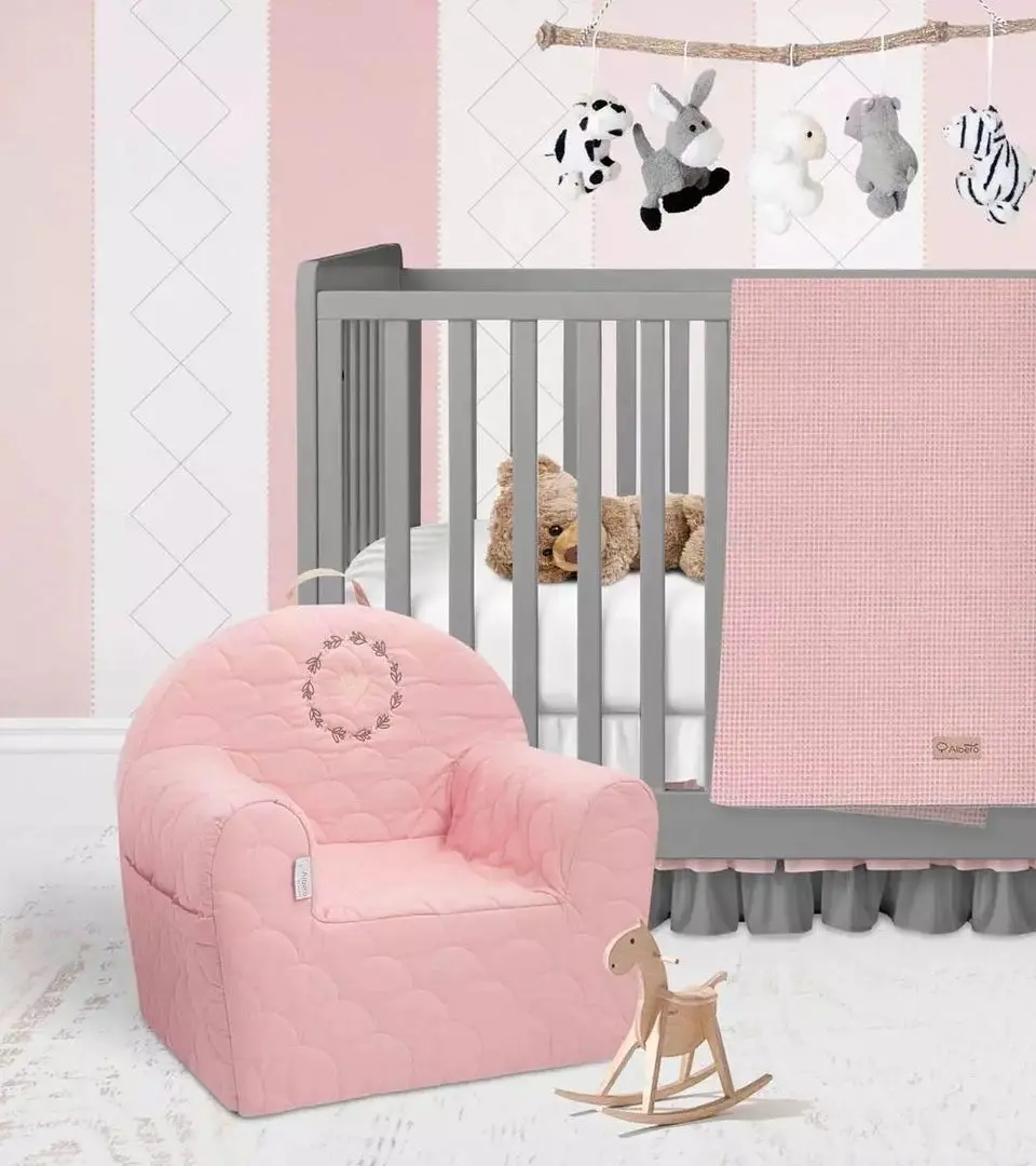 Детское кресло Albero Mio Nature&Love Rose N001 (Dirty Pink) - 2
