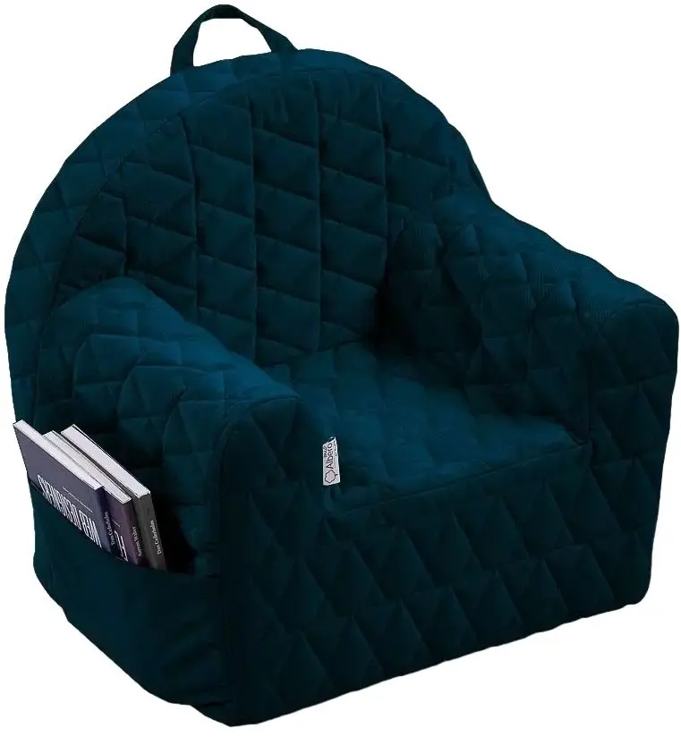 Детское кресло Albero Mio Velvet Kids V105 (Navy Blue)
