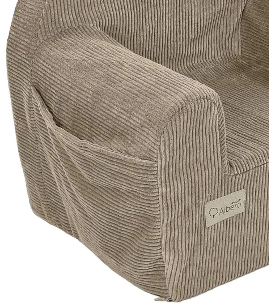 Детское кресло Albero Mio Velvet (Beige) - 3