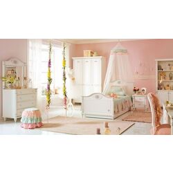 Puf pentru copii Cilek Rose Ottoman (Pink/Blue) Thumb