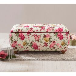 Puf Cilek Flower 21.09.3311.00  (Pink/Cream/Green) Thumb