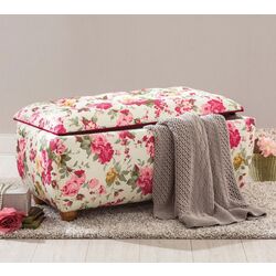 Puf Cilek Flower 21.09.3311.00  (Pink/Cream/Green) Thumb