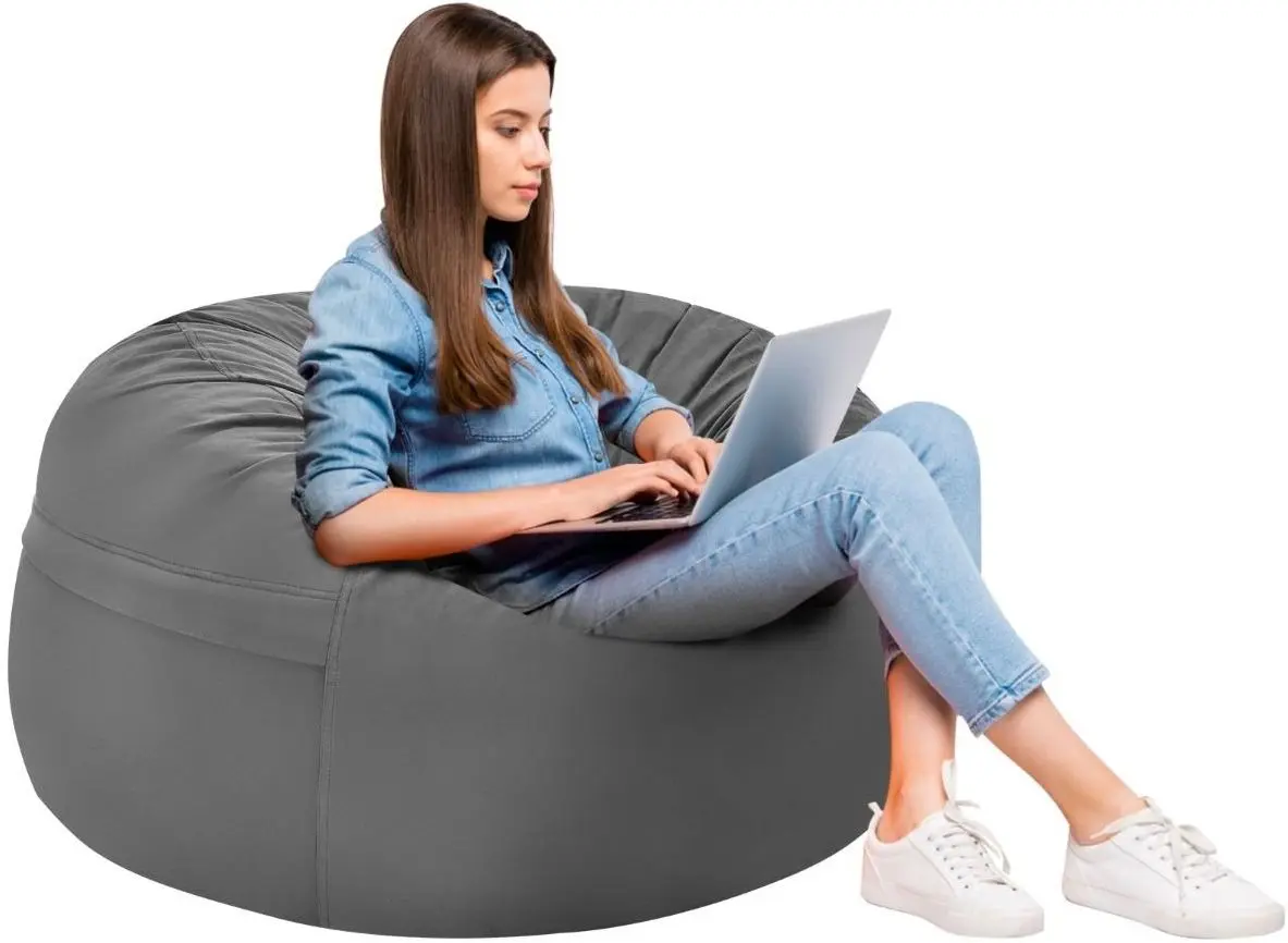 Кресло-мешок Costway HV10054GR (Gray) - 2