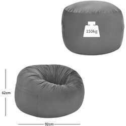 Кресло-мешок Costway HV10054GR (Gray) Thumb