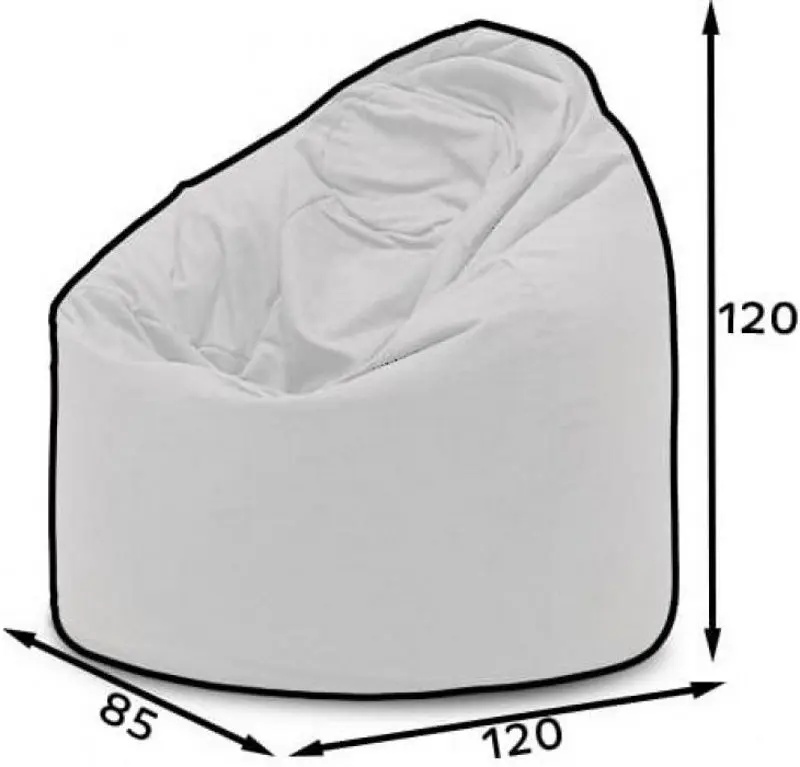 Fotoliu-sac Eltap Bondo Poco 10 (Black)