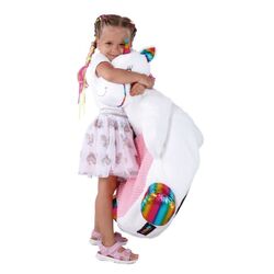 Детское кресло-мешок Mobhaus Bufel (White/Pink) Thumb