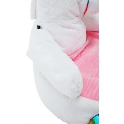 Детское кресло-мешок Mobhaus Bufel (White/Pink) Thumb