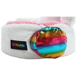 Детское кресло-мешок Mobhaus Bufel (White/Pink) Thumb