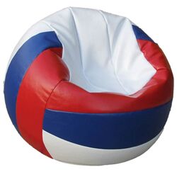 Fotoliu sac RelaxTime Volleyball TriColor Big