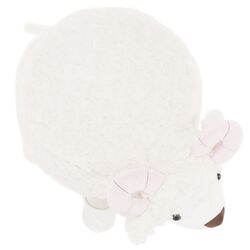 Puf pentru copii Tempo Kondela Lola (White/Pink/Natural) Thumb