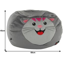 Детское кресло-мешок Tempo Kondela SitOnMe Baby Mask Typ 1 (Gray) Thumb