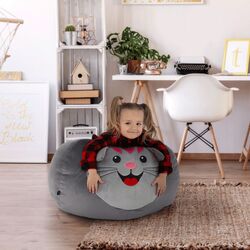 Детское кресло-мешок Tempo Kondela SitOnMe Baby Mask Typ 1 (Gray) Thumb