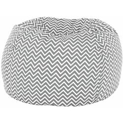 Детское кресло-мешок Tempo Kondela SitOnMe Gomby (Gray/White) Thumb