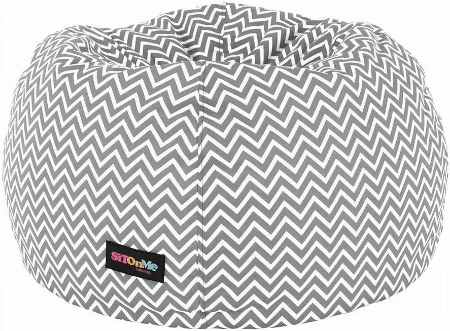 Детское кресло-мешок Tempo Kondela SitOnMe Gomby (Gray/White)