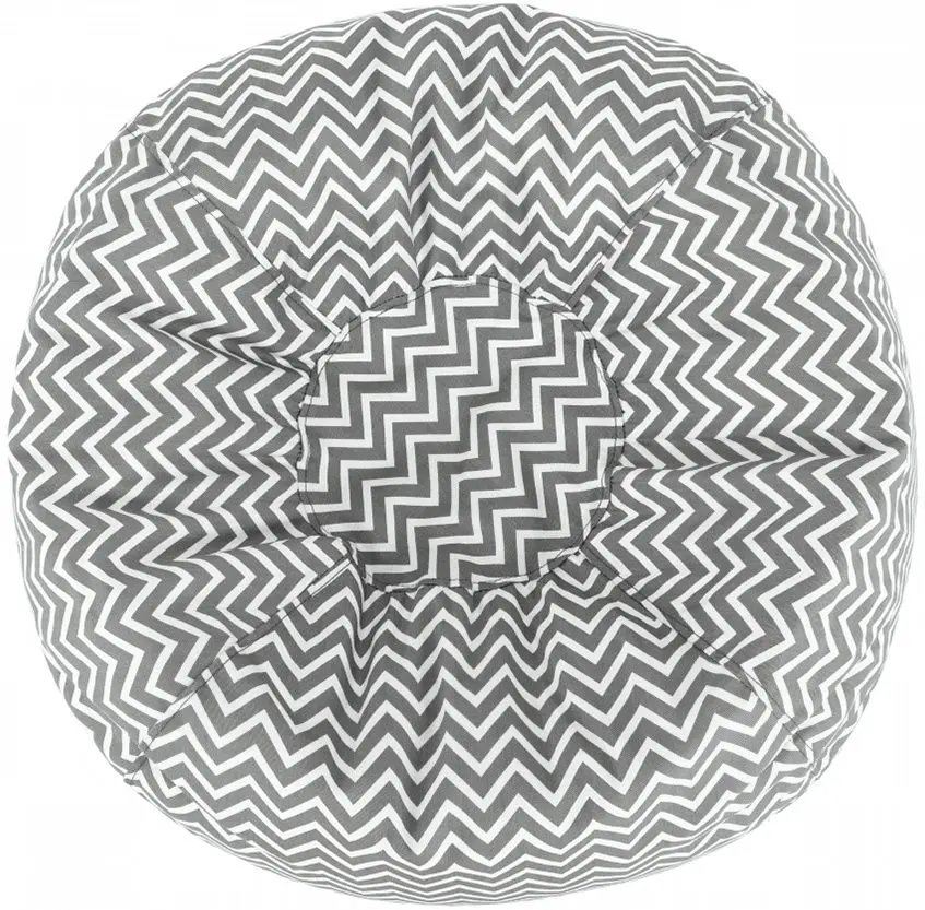 Детское кресло-мешок Tempo Kondela SitOnMe Gomby (Gray/White)