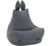 Fotoliu-sac pentru copii Tempo Kondela SitOnMe Lapin (Gray)