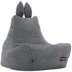 Fotoliu-sac pentru copii Tempo Kondela SitOnMe Lapin (Gray) Thumb
