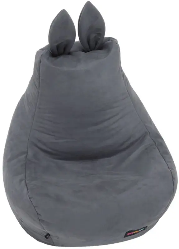 Fotoliu-sac pentru copii Tempo Kondela SitOnMe Lapin (Gray)