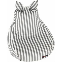 Детское кресло-мешок Tempo Kondela SitOnMe Lapin (White/Gray) Thumb