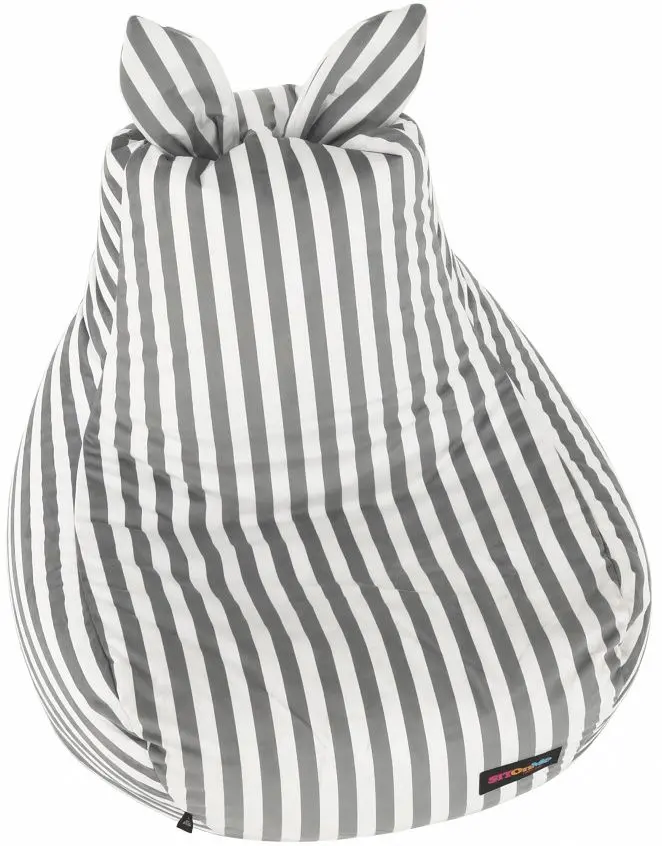 Детское кресло-мешок Tempo Kondela SitOnMe Lapin (White/Gray)