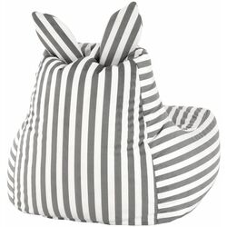 Детское кресло-мешок Tempo Kondela SitOnMe Lapin (White/Gray) Thumb