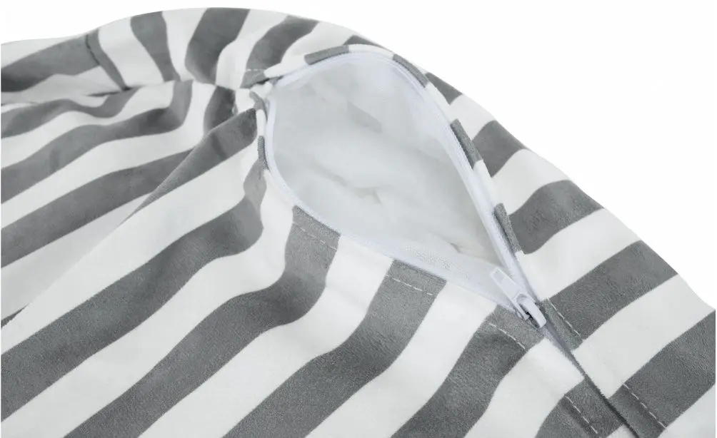 Детское кресло-мешок Tempo Kondela SitOnMe Lapin (White/Gray)