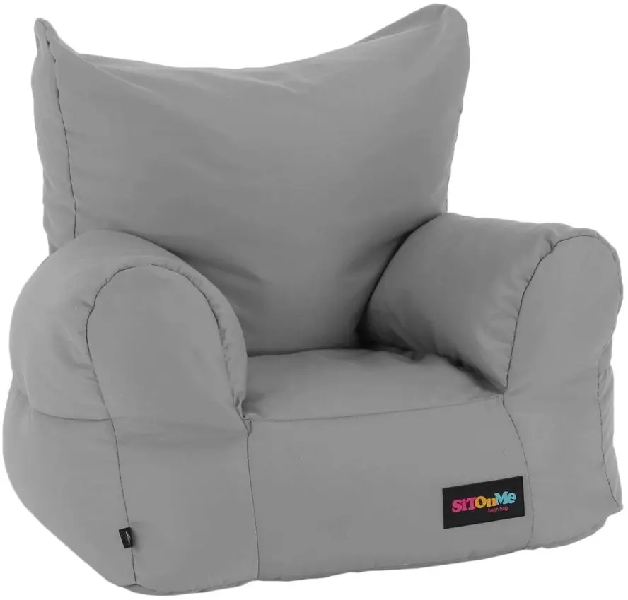 Fotoliu-sac pentru copii Tempo Kondela SitOnMe Tampo (Gray Light)