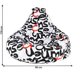 Fotoliu sac Tempo Kondela SitOnMe Elion 2 (Multicolor) Thumb