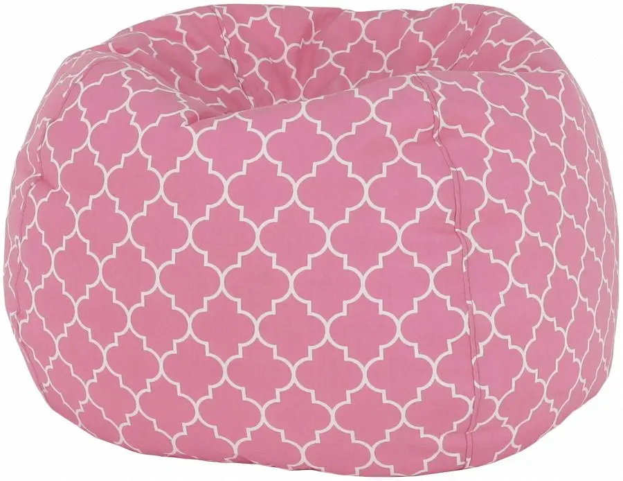 Детское кресло-мешок Tempo Kondela SitOnMe Gomby (Pink/White) - 10