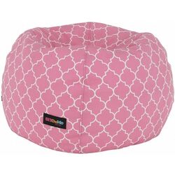 Детское кресло-мешок Tempo Kondela SitOnMe Gomby (Pink/White) Thumb