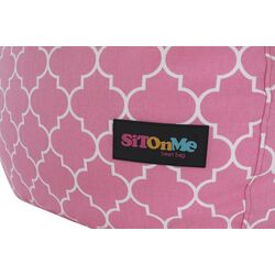 Детское кресло-мешок Tempo Kondela SitOnMe Gomby (Pink/White) Thumb