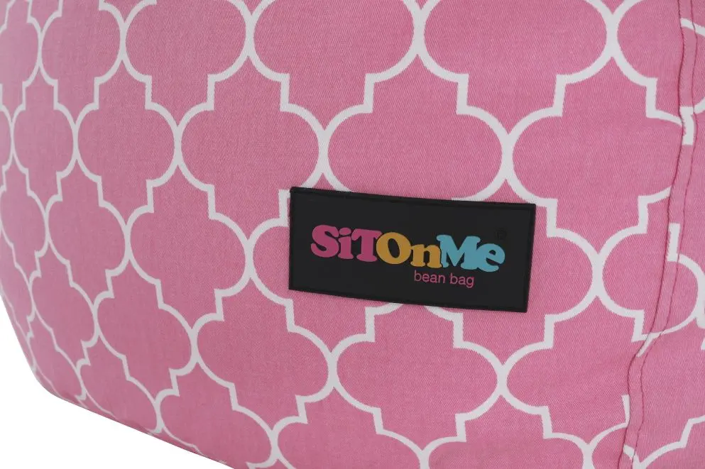 Детское кресло-мешок Tempo Kondela SitOnMe Gomby (Pink/White) - 5