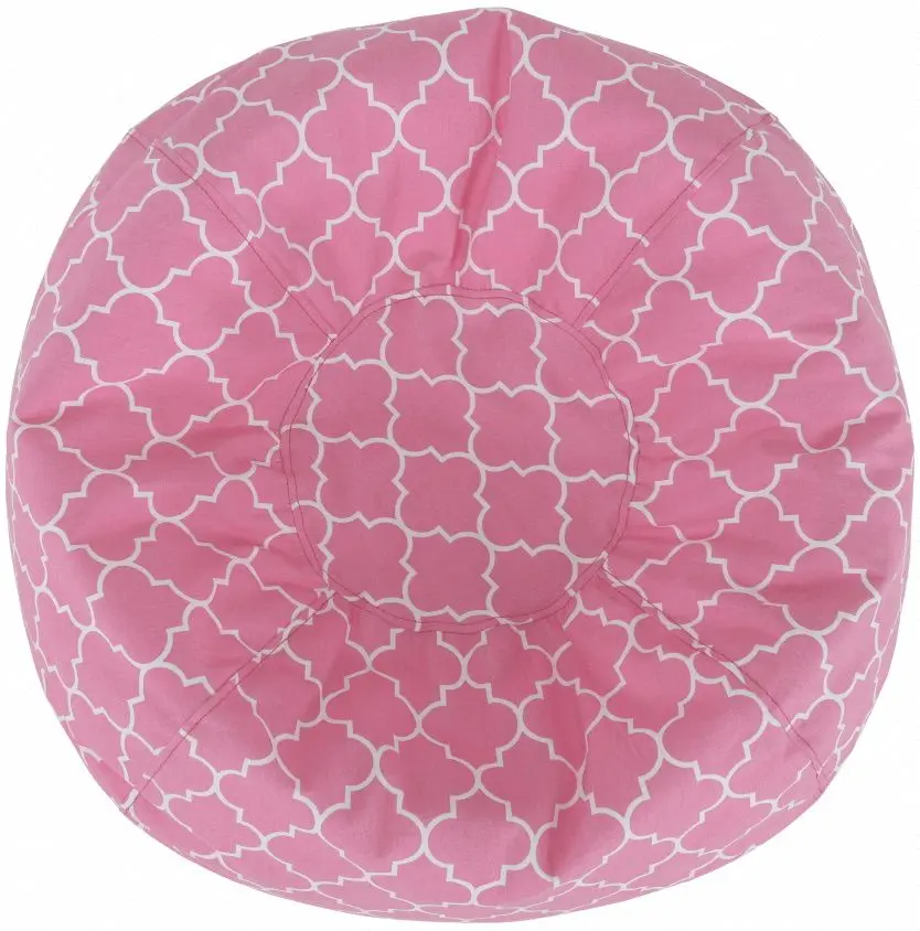 Детское кресло-мешок Tempo Kondela SitOnMe Gomby (Pink/White) - 3