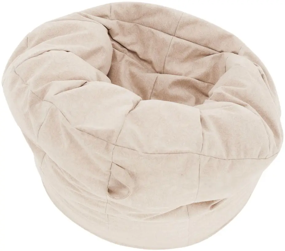 Fotoliu sac Tempo Kondela SitOnMe Kenod (Beige)