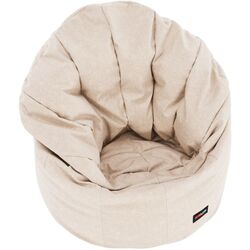 Fotoliu sac Tempo Kondela SitOnMe Kenod (Beige) Thumb